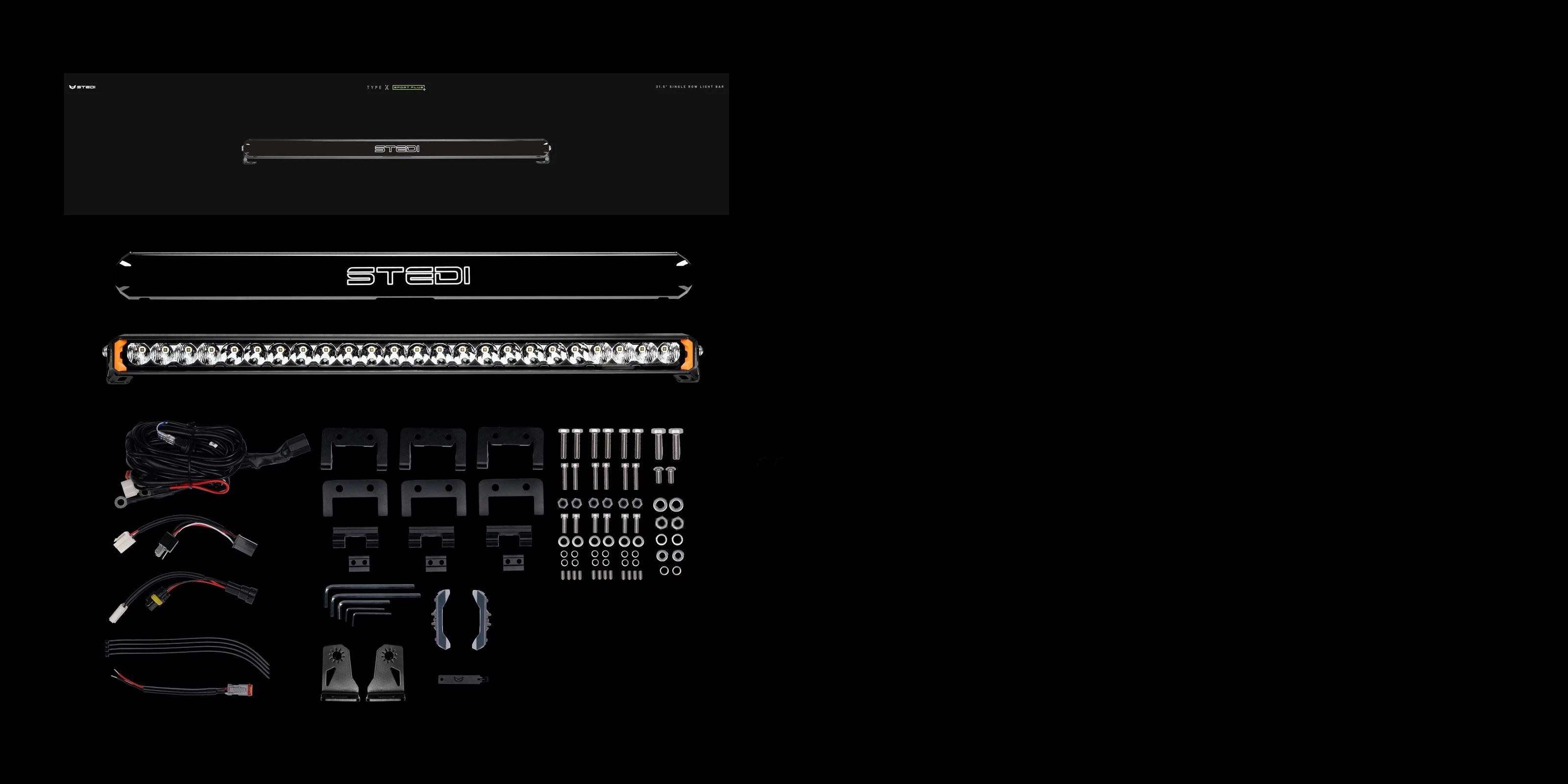 STEDI Sport Plus Single Row 31.5 inch 24 LED Light Bar